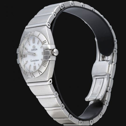 欧米茄星座双鹰24毫米石英腕表 