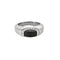 Bague 53 Bague jonc onyx et diamants 58 Facettes GU259