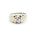 Bague Bague or jaune diamant 58 Facettes 150230R