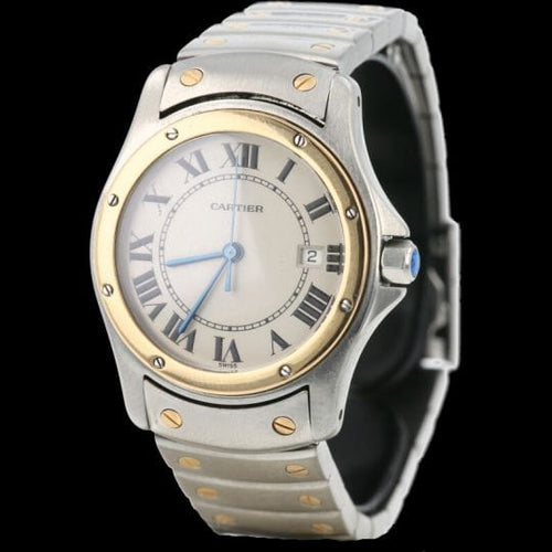 Montre Cartier Montre Santos Ronde 58 Facettes MT42873