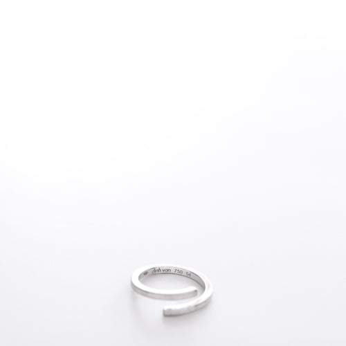 Bague 54 DINH VAN - Bague Or blanc 58 Facettes 97098