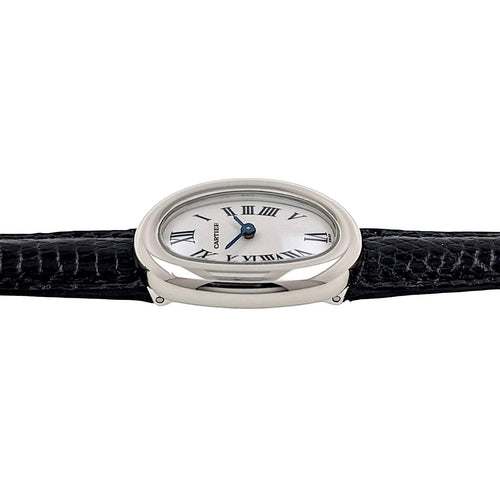 Montre CARTIER - Mini Baignoire watch White Gold 58 Facettes