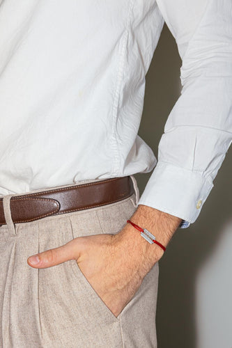 Bracelet Dinh Van  Bracelet Cordon Lame de Rasoir Or blanc 58 Facettes 4815741CN