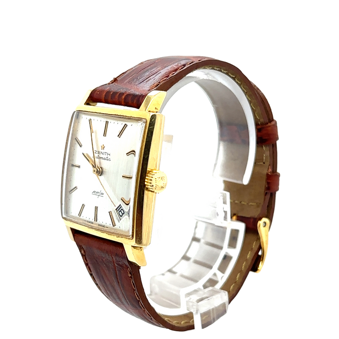 ZENITH - Vintage automatic yellow gold watch