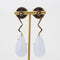 Boucles d'oreilles Boucles d’oreilles calcédoine et nacre 58 Facettes