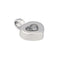 Pendentif Chopard Pendentif Coeur Happy Diamonds Or blanc Diamant 58 Facettes 3860553RV