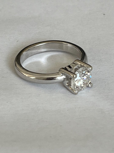 Bague 52 Bague solitaire diamant 1,15 ct 58 Facettes 4600