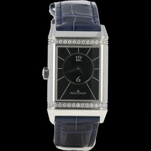 Montre Jaeger Lecoultre Montre Reverso Classic Medium Duetto 58 Facettes MT43596