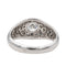Bague 51 Bague Bandeau Or blanc Diamant 58 Facettes 3456109CN