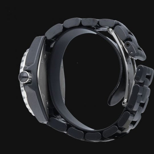 Montre Montre Chanel J12 33 mm Noir intense 58 Facettes MT41314