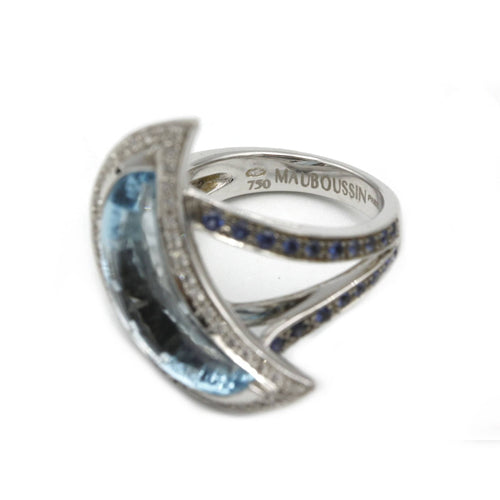 Bague 49 Bague Subtil Songe - MAUBOUSSIN 58 Facettes 240199R