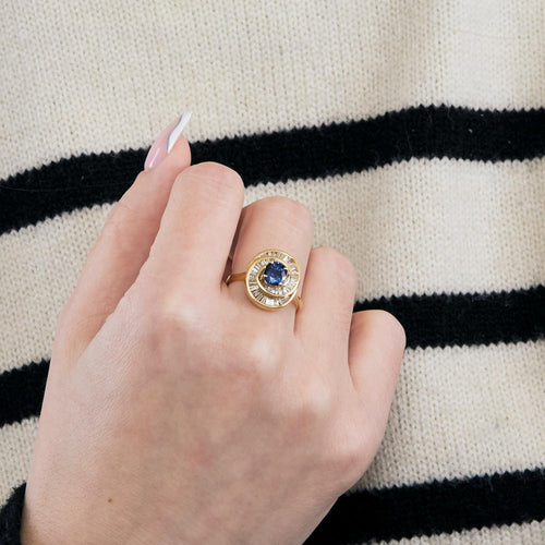 Bague 52 Bague tourbillon saphirs diamants 58 Facettes 1-0000109/15