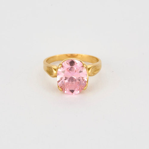 Bague 55 Bague jonc or jaune Kunzite 58 Facettes LP1245/15