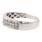 Bague 50 Bague Bandeau Or blanc Diamant 58 Facettes 2313082CN