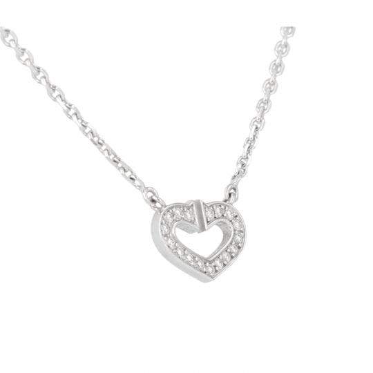 Collier Cartier 'C Heart' Collier 58 Facettes 3896