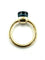 Bague 54 POMELLATO. Collection "Nudo Petit", bague 2 ors 18K et topaze bleue de Londres 58 Facettes