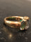 Ring 50.5 Pomellato - Ring Capri aus 18k Gelbgold und Chrysopras 58 Facettes