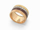 Bague 51 bague BOUCHERON quatre classique large jrg00623 t51 or 18k diamants 0.5ct 58 Facettes 272013