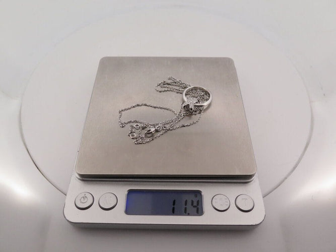 Collier collier CHAUMET liens 005.211218 diamants 0.3k or blanc 18k 58 Facettes 265472