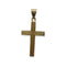 Pendentif Croix gravée or jaune 58 Facettes 330086456
