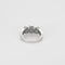 Bague 52 Bague tricercle en or blanc et diamants 58 Facettes LP438/12