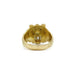 Bague 59 Bague lion or jaune diamant et rubis 58 Facettes 240258R