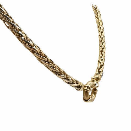 Collier Collier palmier en or jaune 58 Facettes