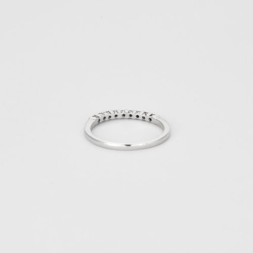 Bague Alliance américaine demi-tour 58 Facettes LP1034/13