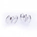 Boucles d'oreilles LAZO - Boucles d'oreilles or blanc et diamants 58 Facettes D359168SI