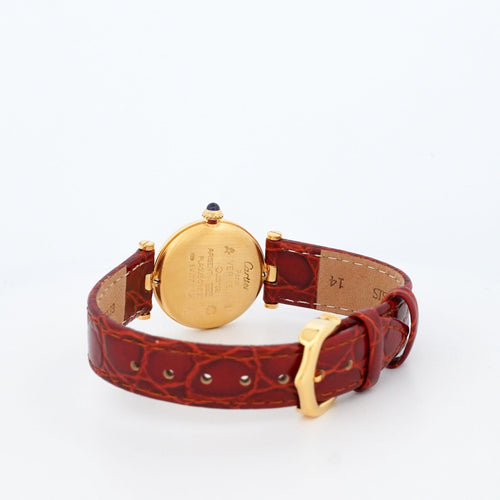 Cartier Must Vendôme - Lemon roman dial - SM 58 Facettes