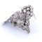 Broche BROCHE ANTIQUE en OR blanc 18 KT 58 Facettes
