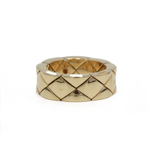 Bague 51 Bague Matelassée Or jaune - CHANEL 58 Facettes 250431R