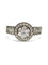 Bague 52 Solitaire or blanc et diamants 0,90 ct 58 Facettes 1331
