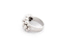 Bague 51 bague BOUCHERON grains de raisins 51 en or blanc 18k 58 Facettes 265064