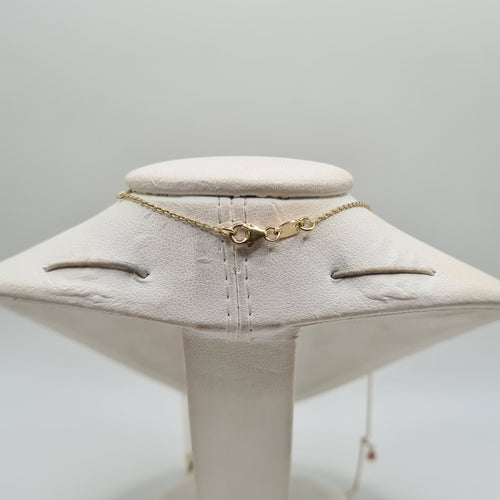 Halsband Halsband i 18 karat gult guld infattat med flerfärgade safirer 58 Facettes