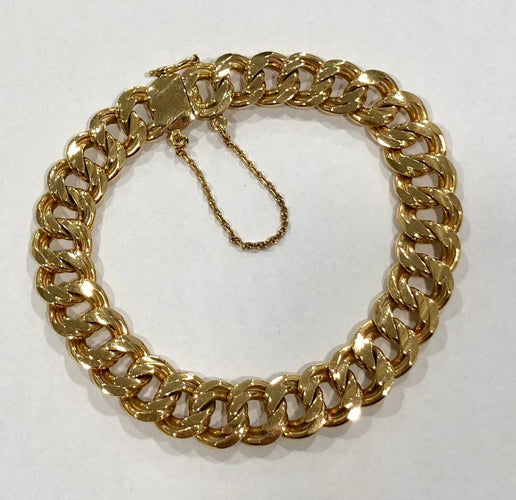 Винтаге наруквица Karika наруквица од жутог злата