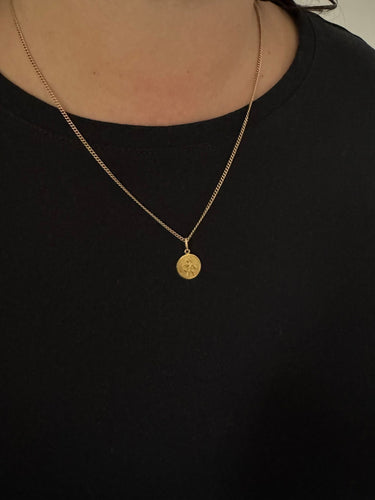 SAINT CHRISTOPHER-medalj i guld 