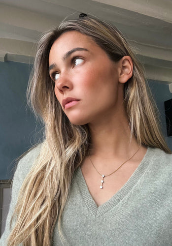 Collier Collier Orné de Diamants Pavés 58 Facettes