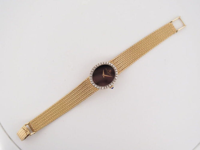 Montre vintage montre baume & mercier classima pm or 18k diamants garantie 58 Facettes 266688