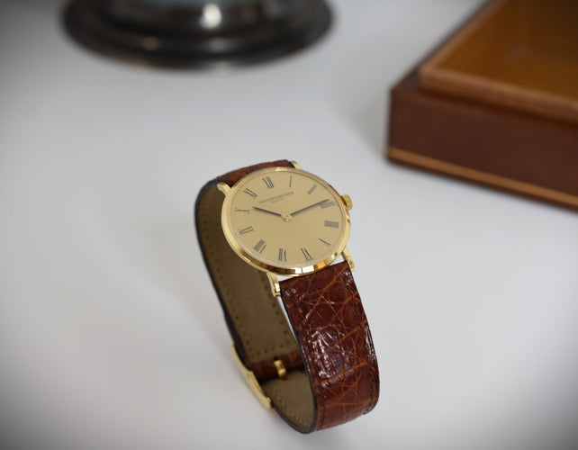 Montre Vacheron Constantin - Montre extra-plate, or jaune, calibre 1003 58 Facettes VC-100