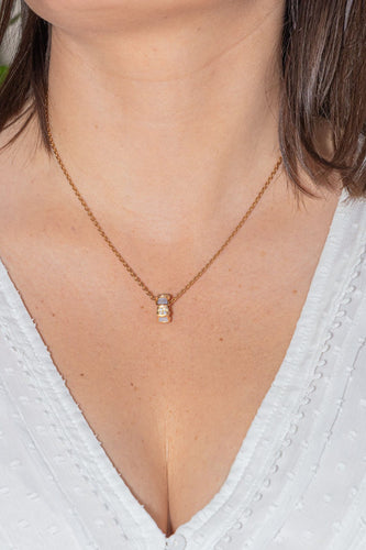 Collier Bulgari Collier Serpenti Or rose Nacre, Diamant 58 Facettes 4173761RV