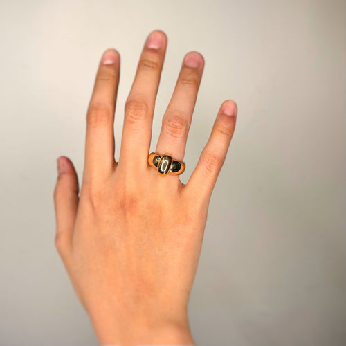 Bague 51 Bague Or jaune - OJ PERRIN 58 Facettes 250384R