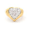 Bague Bague Repossi en or jaune avec diamant en forme de cœur de 0,64 ct 58 Facettes 22038