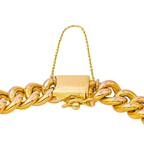 Bracelet Bracelet Maille Gourmette  Or rose 58 Facettes 4651158CN