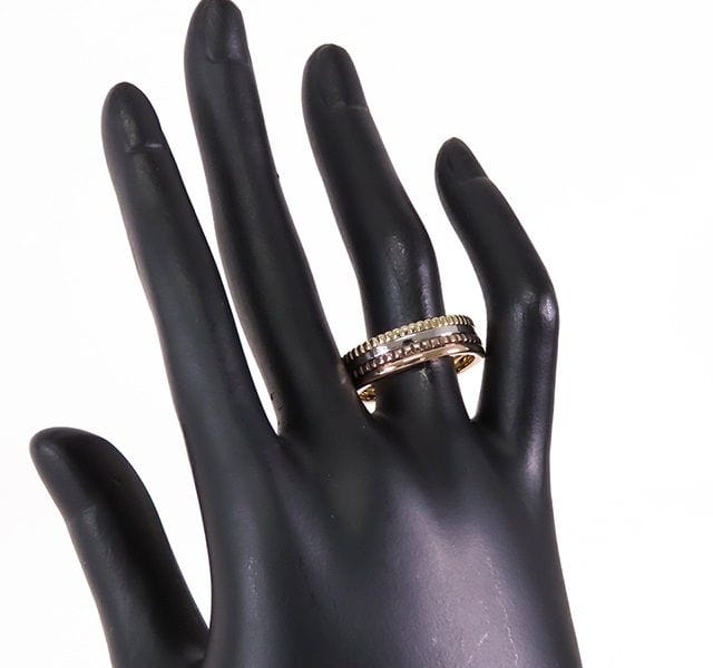 Bague BOUCHERON - Bague Quatre en trois ors et PVD marron 58 Facettes