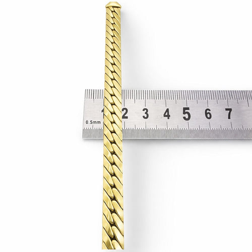 Bracelet Bracelet Maille anglaise or jaune 58 Facettes