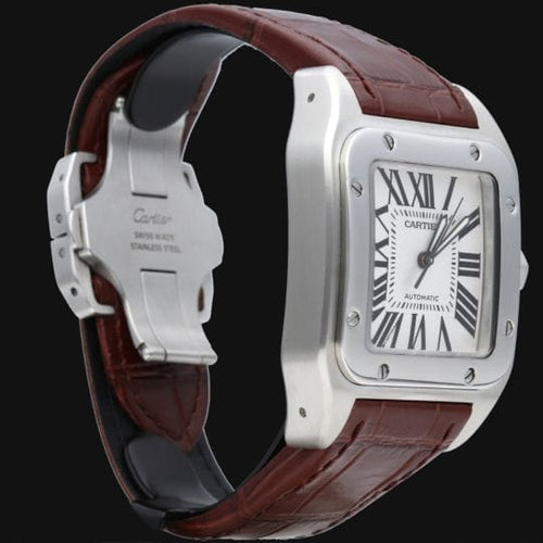Montre Cartier Montre Santos 100 Xl 58 Facettes MT44452