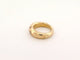 Bague 53 bague CHAUMET jonc etoile gm 52 4 diamants 0.12ct or jaune 18k 7.3gr 58 Facettes 265231