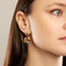 Boucles d'oreilles BULGARI - Boucles d'oreilles Astrale en or jaune et pierres de couleur 58 Facettes