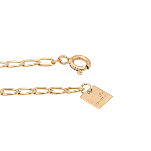 Ginette NY Bracelet Sequin Or rose 58 Facettes 2656021CN